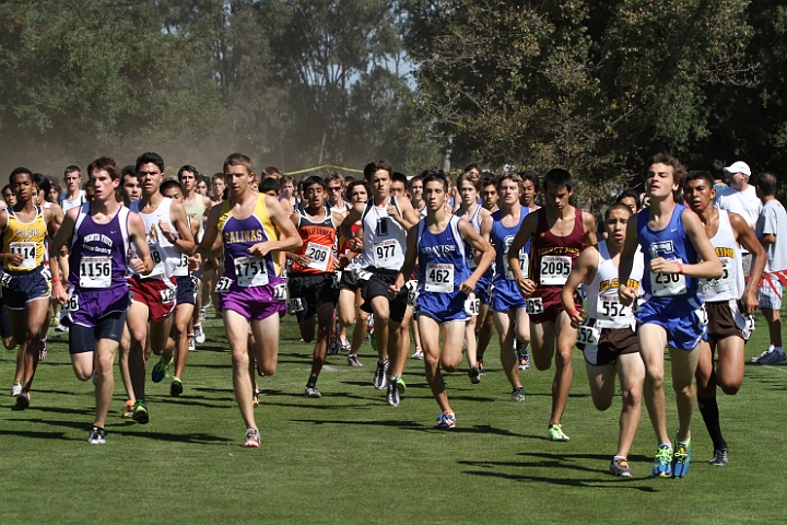 2010 SInv D1-005.JPG - 2010 Stanford Cross Country Invitational, September 25, Stanford Golf Course, Stanford, California.